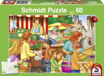 SCHMIDT SPIELE 60 El. Na targu [PUZZLE]