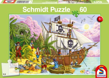 SCHMIDT SPIELE 60 EL. Piracka przygoda [PUZZLE]