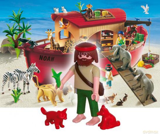 SCHMIDT SPIELE 60 El. Playmobil Arka Noego + figurka Playmobil [PUZZLE]