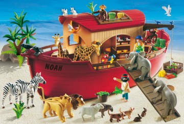 SCHMIDT SPIELE 60 El. Playmobil Arka Noego + figurka Playmobil [PUZZLE]