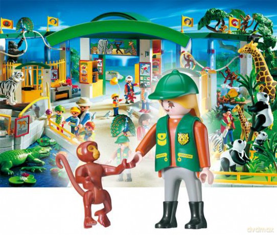 SCHMIDT SPIELE 60 EL. Playmobil ZOO + figurka Playmobil [PUZZLE]