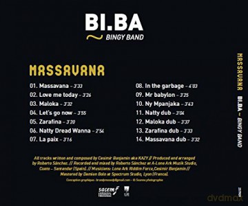 Bi.Ba (Bingy Band): Massavana [CD]