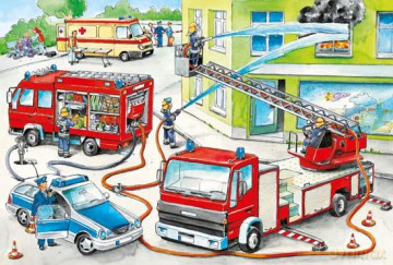SCHMIDT SPIELE 60 EL. Straż pożarna w akcji [PUZZLE]