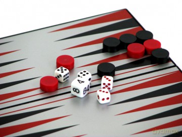 Backgammon magnetyczny 16,5 cm (1516) [GRA PLANSZOWA]