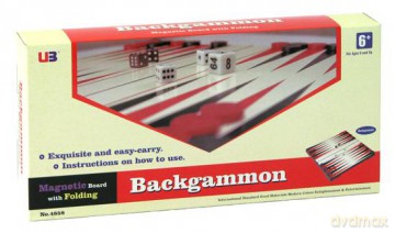 Backgammon magnetyczny 31 cm (4858) [GRA PLANSZOWA]