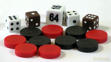 Backgammon magnetyczny 31 cm (4858) [GRA PLANSZOWA]