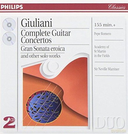 Duo Marriner Romero: Giuliani:Compl.Guitar Conc. [2CD]