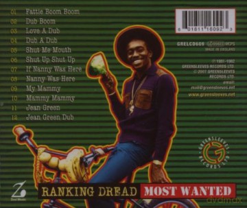Ranking Dread: Most Wanted [CD]