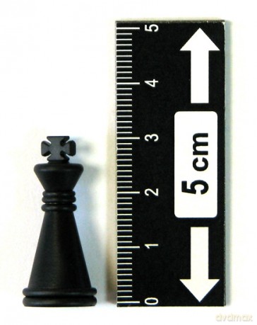 Szachy magnetyczne czarno-białe 20 cm (1776-B) [GRA PLANSZOWA]