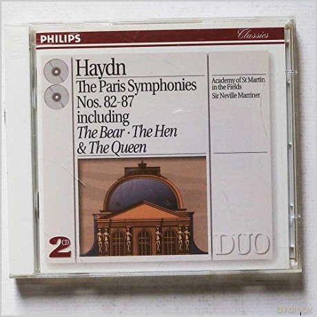 Duo Marriner,Akademy Of St.Martin: Haydn- The Paris Symphon. Nos.82-87 [2CD]