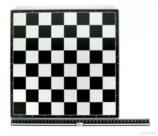 Zestaw gier magn. 2 w 1 czarno-biały 31 cm (4852-B) [GRA PLANSZOWA]