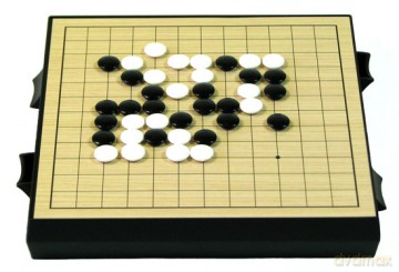 Zestaw GO 13-liniowe/Othello/Gomoku magn. 16,5 cm (2708C) [GRA PLANSZOWA]