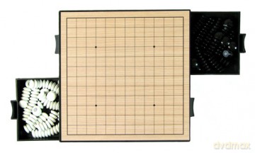 Zestaw GO 13-liniowe/Szachy/Gomoku magn. 16,5 cm (2724C) [GRA PLANSZOWA]