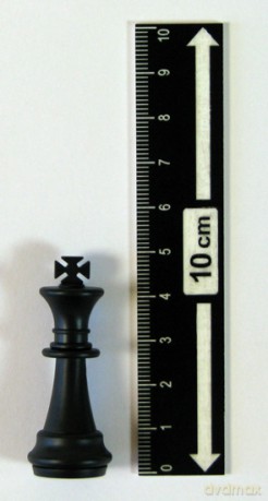 Zestaw Szachy/Warcaby magn. czarno-biały 31 cm (NB1804) [GRA PLANSZOWA]
