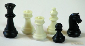 Zestaw Szachy/Warcaby magn. czarno-biały 31 cm (NB1804) [GRA PLANSZOWA]