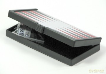 Zestaw Szachy/Warcaby magn. srebrno-złoty 31 cm (NA1804) [GRA PLANSZOWA]