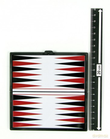 Zestaw Szachy/Warcaby magn. srebrno-złoty 31 cm (NA1804) [GRA PLANSZOWA]