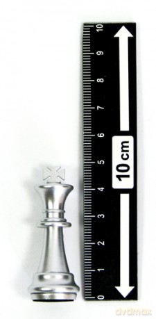 Zestaw Szachy/Warcaby magn. srebrno-złoty 31 cm (NA1804) [GRA PLANSZOWA]
