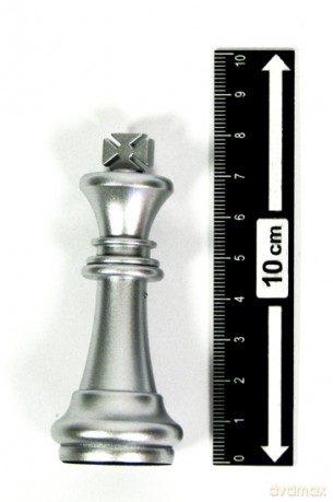 Zestaw Szachy/Warcaby magn. srebrno-złoty 39 cm (NA2908) [GRA PLANSZOWA]