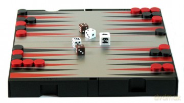 Zestaw Szachy/Warcaby/Backgammon magn. 25x23 cm (3704C) [GRA PLANSZOWA]