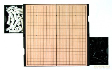 Zestaw Szachy/Warcaby/I-GO/Gomoku magn. 25x23 cm (3718C) [GRA PLANSZOWA]