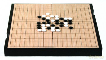 Zestaw Szachy/Warcaby/I-GO/Gomoku magn. 25x23 cm (3718C) [GRA PLANSZOWA]