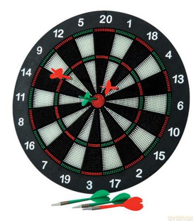 Dart LICZBY - bezpieczne rzutki o średnicy 42 cm (A-2177) [GRA]