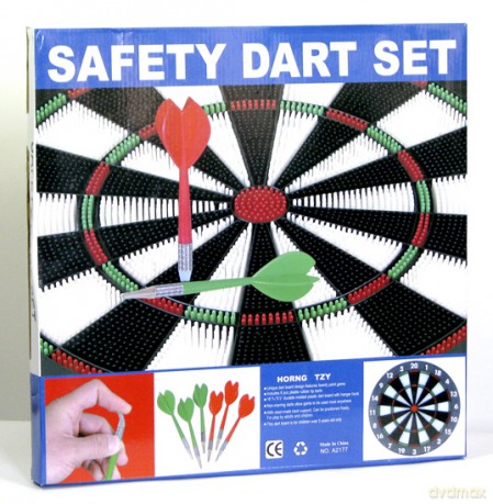 Dart LICZBY - bezpieczne rzutki o średnicy 42 cm (A-2177) [GRA]