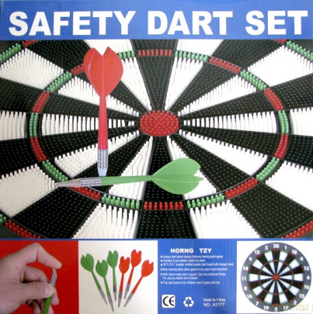 Dart LICZBY - bezpieczne rzutki o średnicy 42 cm (A-2177) [GRA]