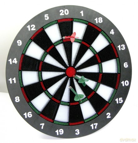Dart LICZBY - bezpieczne rzutki o średnicy 42 cm (A-2177) [GRA]