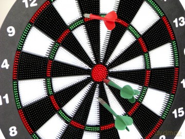 Dart LICZBY - bezpieczne rzutki o średnicy 42 cm (A-2177) [GRA]