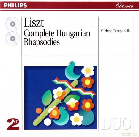 Duo Michele Campanella: Liszt: Hungarian Rhapsodies [2CD]