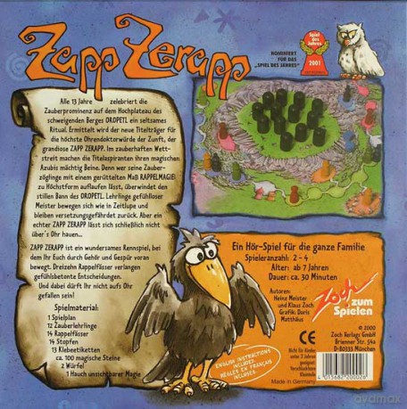 Zapp Zerapp [GRA PLANSZOWA]