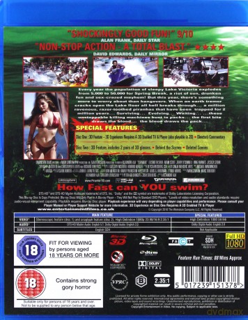 Piranha 3D (Pirania 3D) [2xBlu-Ray 3D]