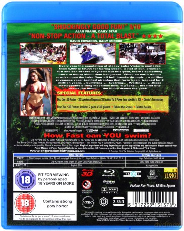 Piranha 3D (Pirania 3D) [2xBlu-Ray 3D]