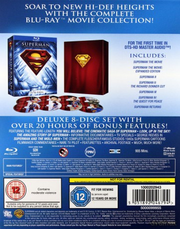 Superman: Antologia filmowa 1978-2006 [BOX] [Blu-Ray]