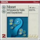 Duo Poulet/Verlet: Mozart- 16 Sonatas For Violin& Harpsicho [2CD]