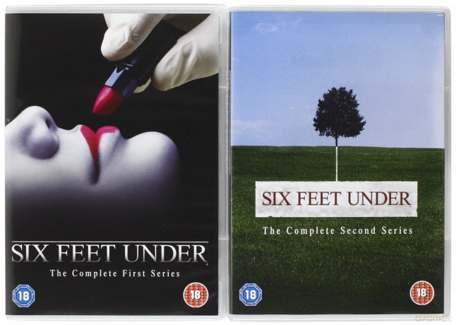 Six feet under series 1-5 (Sześć stóp pod ziemią) [BOX] [24DVD]