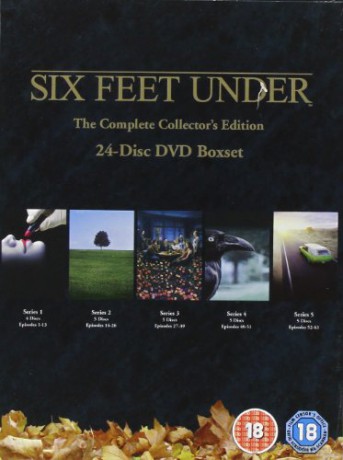 Six feet under series 1-5 (Sześć stóp pod ziemią) [BOX] [24DVD]