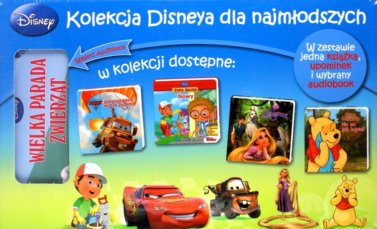 Kolekcja Disneya dla najmłodszych: Nowy [KSIĄŻKA] + [AUDIOBOOK] + upominek