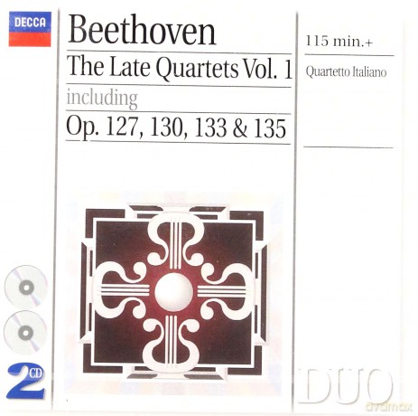Duo Quartetto Italiano: Beethoven Op.127,135,130,133 [2CD]