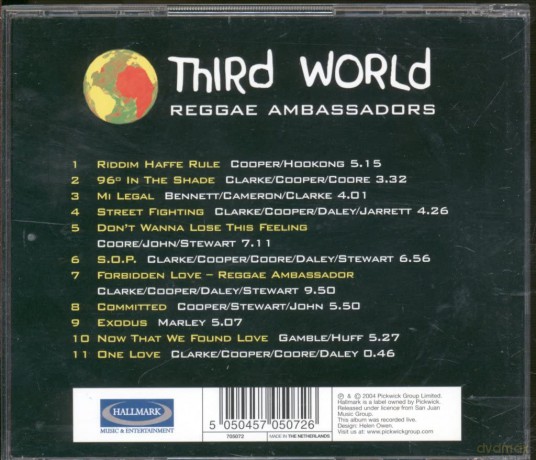 Third World: Reggae Ambassadors [CD]