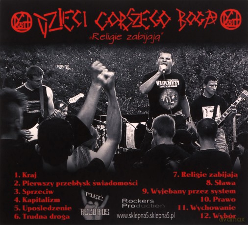 Dzieci Gorszego Boga: Religie Zabijają [CD]