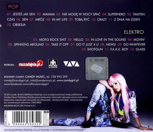 Candy Girl: Crazy - Miedzy Jawa A Snem [2CD]
