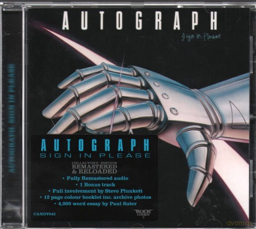 Autograph: Sign In Please [CD]