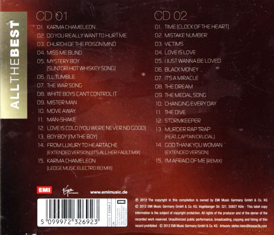 Culture Club: All The Best [2CD]