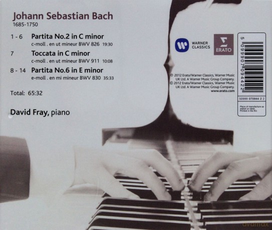 David Fray: Piano Works [CD]