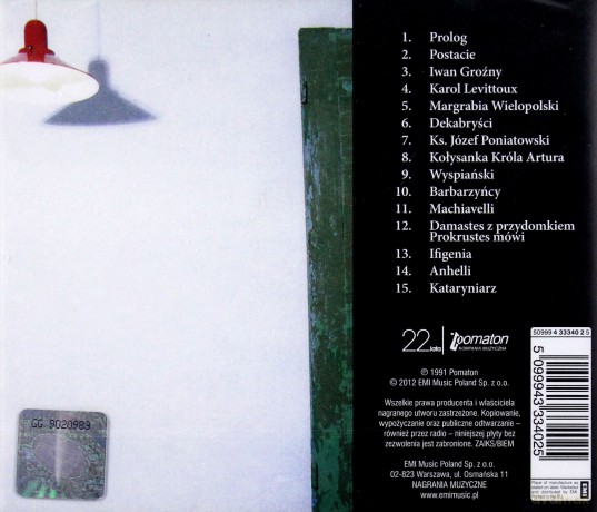 Przemyslaw  Gintrowski: Kamienie [CD]