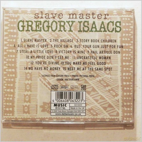 Gregory Isaacs: Slave Master [CD]