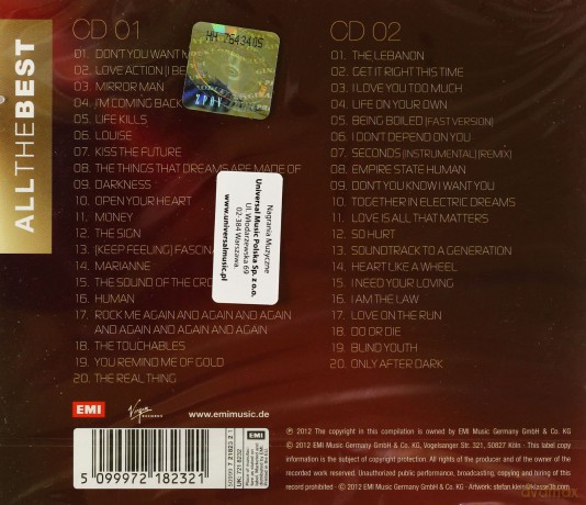 Human League: All The Best [2CD]